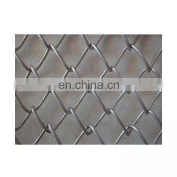 Galvanized steel mini chain link fence black mesh,cheap chain link fencing,temporary construction chain link fence