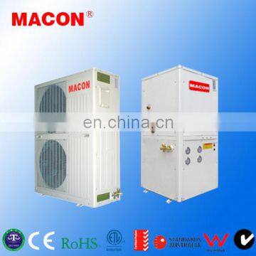 Split Type 80 degree Two-Stage High Temperature Water Heat Pump for domestic hot water