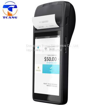 5.5 inch high quality portable mini android pos terminal with nfc