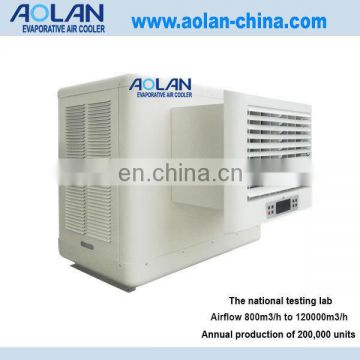 solar window air conditioner/window mounted evaporative air cooler