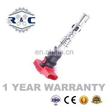 R&C Factory High Quality Car Spark Coils Koil Pengapian Mobil 077905115B For Audi A6 A6L A8 S4 VW 3.7L Auto Ignition Coil