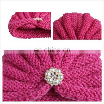 Knitted Winter Baby Hat for Girls Candy Color Bonnet Enfan Baby Beanie Turban Hats Newborn Baby Cap for Boys Accessories photo-6