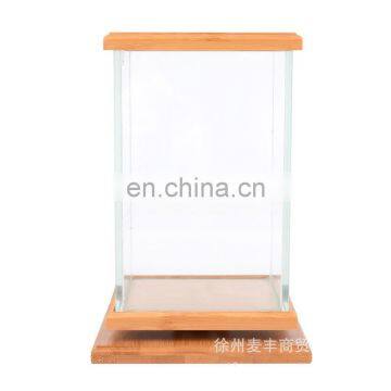 Mini Desk Fish Tank Creative Artware Aquarium Desktop Decoration photo-5