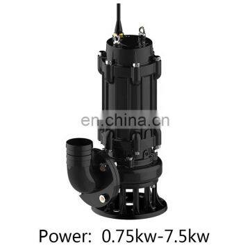 qw wq Non-blocking Submersible Sewage High Pressure Sewage Pump Sewage Pump 75 Kilogram