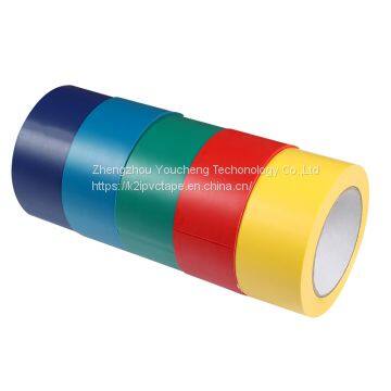 Hot sale Multi-color self pvc adhesive tape vinyl floor marking tape / PVC floor marking tape