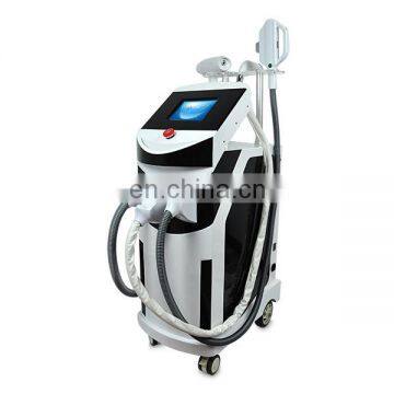 3 in 1 E light/RF/ND YAG laser for device tattoo removal  beauty equipment