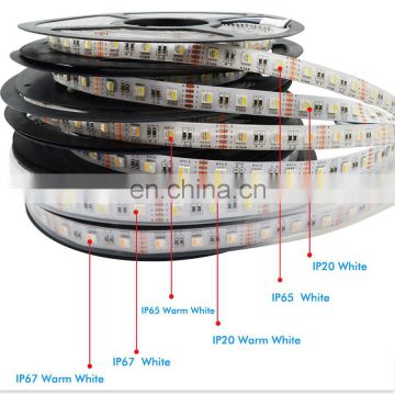 DC12V 5M 300Leds 5050 SMD 4in1 RGBW RGBWW Waterproof Flexible LED Strip Lights