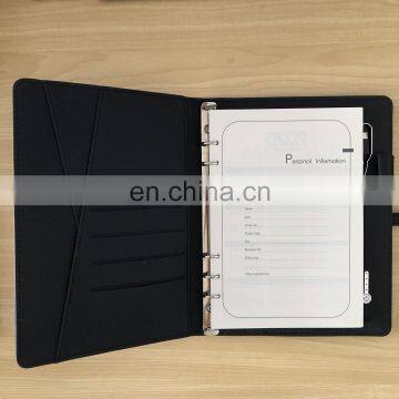 Notebook Business Power Bank Built in Cable PU Powerbank 8000mah