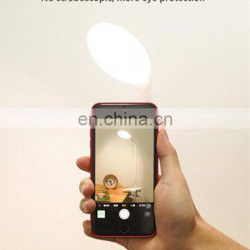 High Quality USB Clip Rechargeable Table Lamp Touch Switch to Learn Reading Battery Led Table Lamp photo-6