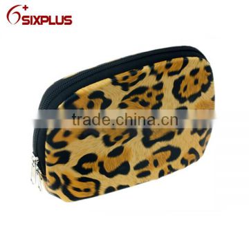 Leopard makeup bag / Design Makeup Case / Cosmetic bag