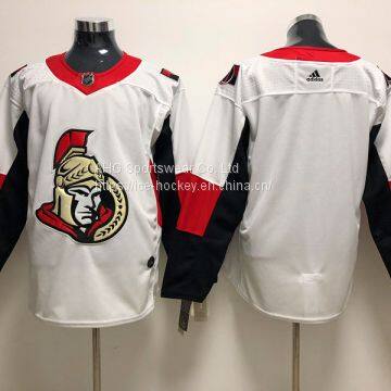 Ottawa Senators Blank White Jersey