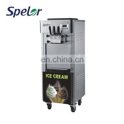 2021 New 3 Flavor Wholesale Automatic New Style Soft Ice Cream Machine Cheap Sale