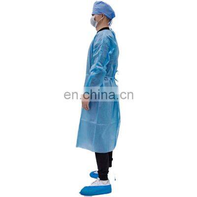 Waterproof High Quality Disposable Isolation Gown PPPE Gowns AAMI Level 2 pb 70 photo-4