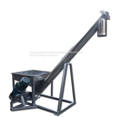 Hot sale food Cocoa stainless steel Durable small spiral screw conveyor manufacturer price