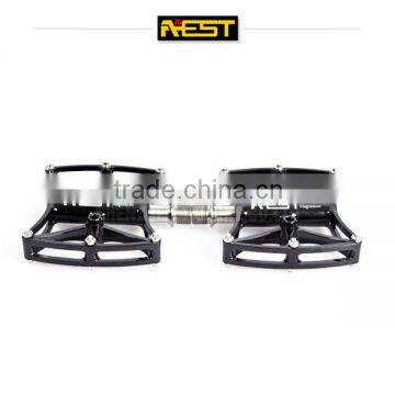 6 Sealed bearings magnesium pedal AEST wholesale titanium spindle platform pedal