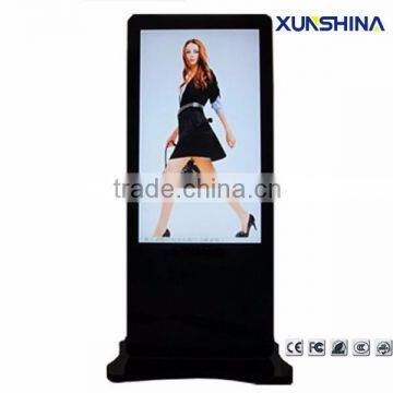 Floor standing advertisement 65" totem lcd advertising player