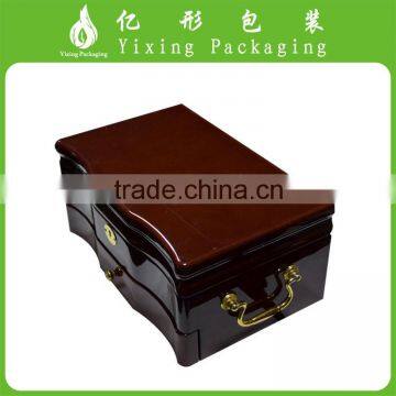 2016Arabic popular large size wooden jewelry case wooden gift box custom wooden jewelry gift box                        
                                                                Most Popular