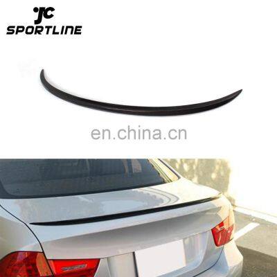 Car Carbon Fiber Material Trunk Lip Spoiler for BMW E90 M3 2005 2006 2007 2008