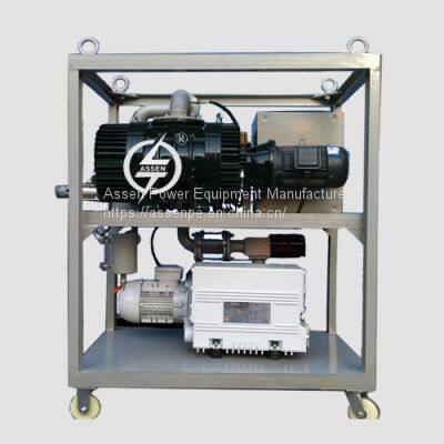 Asv High Efficiency Transformer Vacuum Pumping System Unit With Vacuum Rotary Vane Pump and Roots Pump photo-2