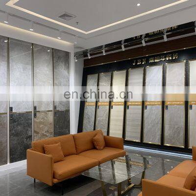 8 Face Glazed Marble Line Pattern Light Grey Porcelain Ceramic Tiles for Floor and Wall CK6Y618PA photo-3