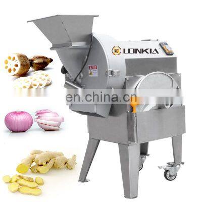 Industrial Multifunction Vegetable Shredding Slicing Strip Cutting Machine Vegetable Cube Cutting Machine