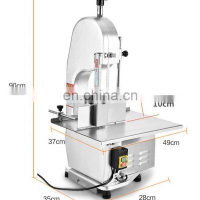 Industrial Stainless Steel Beef Chicken Lamb Meat Cutting Electric Meat Bone Saw Machine