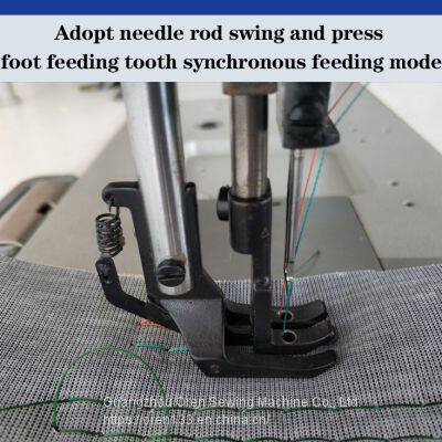 Computer Leather Double Needle Triple Synchronous Thick Material Machine Large Tents Sewing Machine RN-4420 photo-3