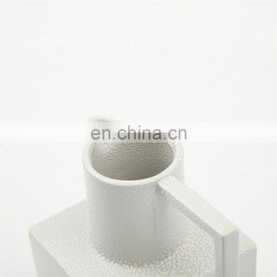 New Design Ceramic Decoration Home White Kettle Jug Vase Nordic Decor