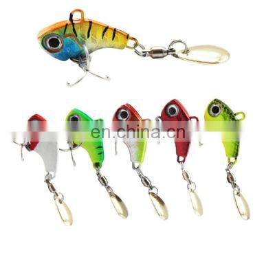 Fast delivery  Metal Jig with spoon  6G 10G 14G 20G Sea Fishing  vib Lure Spinner Lure