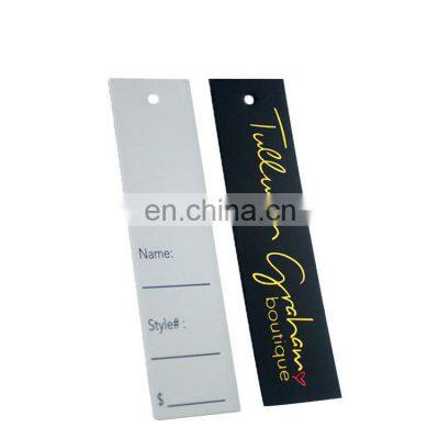 Wholesale Custom Logo Paper Swing Hang Tag for Clothing Vintage Paper Tags photo-5