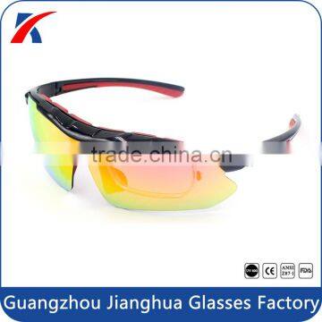 Flexible Unbreakable Frame Shatterproof Lens UV400 Myopia Sports Sunglasses