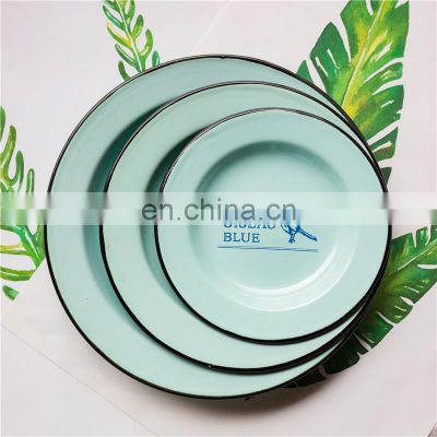 Wholesale eco pyrolytic cleaning gold ceramic enamel kitchen baking charm oven metal steel tin trays