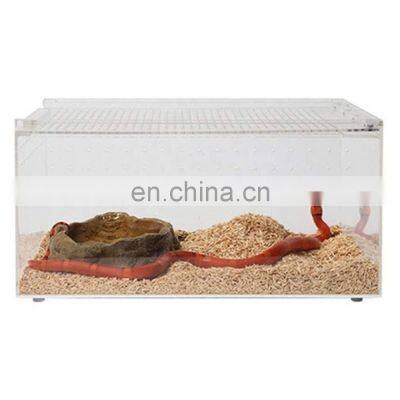 High Quality Acrylic Reptile Display Case Acrylic Cage for Lizard Tortoise Snake photo-2