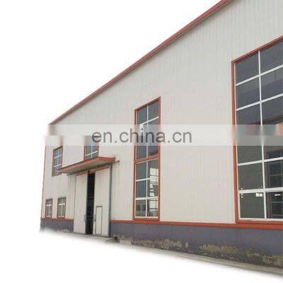 Qingdao steel fabrication structural H section column metal structure workshop