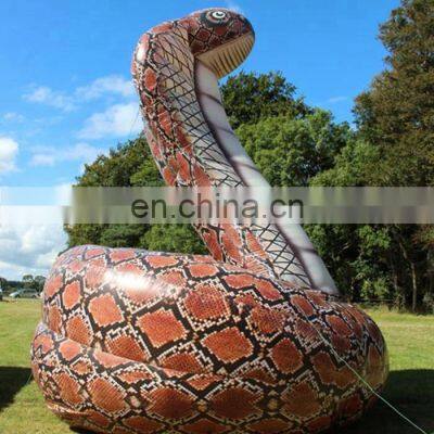 Inflatable snake boa for outdoor event decoration inflatable halloween