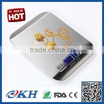 KH Quick Delivery Time Useful Stainless Steel Kitchen Scale