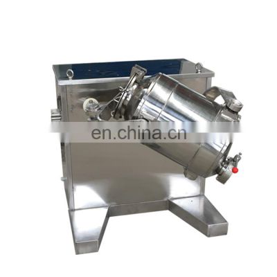 3d Industrial Dry Powder Chemical Feed Grain Chilli Powder Mixer Blender