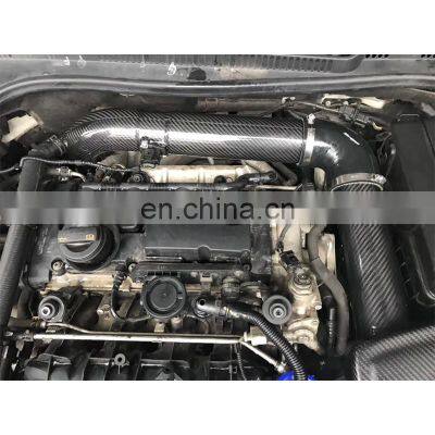 Good Reputation 3K Twill Carbon Fiber Air Intake Engine Intake Kit For VW 6R20 EA113 photo-5