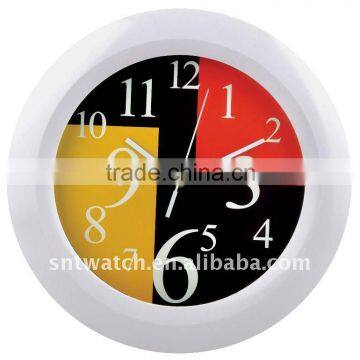 Colorful plastic big clock