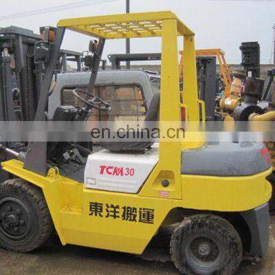 Japan TCM FD30 Forklift, Cheap 3ton Forklift for Sale in Shanghai photo-3