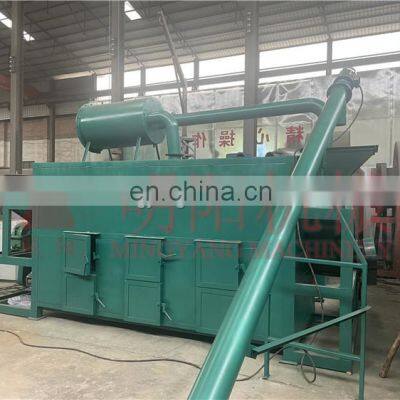 Rice Husk Biochar Kiln Continuous Charcoal Making Machine Small Carbonization Sawdust Furnace