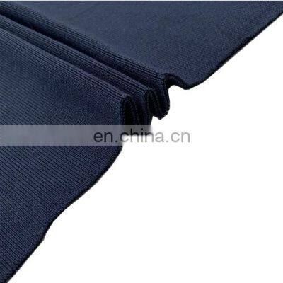 1*1 knit rib fabric for cuffs collar hem 700gsm