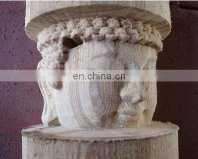 Cylindrical Products Processing Rotary Wood Milling Engraving Cyliner Machine With SKW-2000 Multi Working Heads photo-5