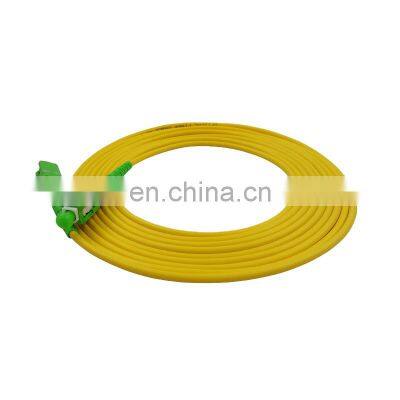 SC/APC 3.0mm G65D G657A  ftth optical fiber patch cord 3 meter fiber optic patch cord