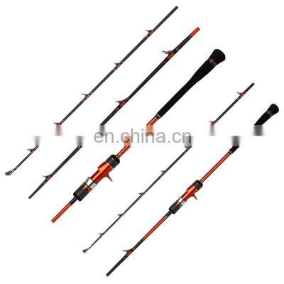 1.77 m 1Sections Best Selling Surfcasting Carbon Fiber Metal Telescoping Fishing slow jigging Rod