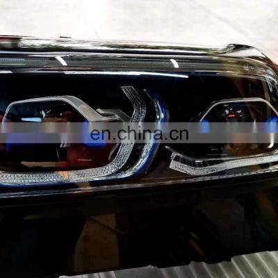 Hot sale high quality car accessories full LED laser headlamp headlight for BMW X7 series head lamp head light 2020-2021