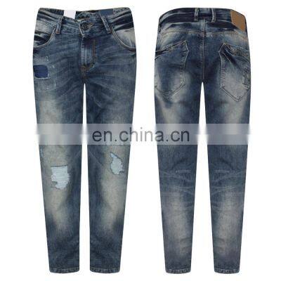 2022 Hot Selling New Straight Slim Fit Fashionable Men Denim Jeans / Top Quality Men Denim Jeans For Sale