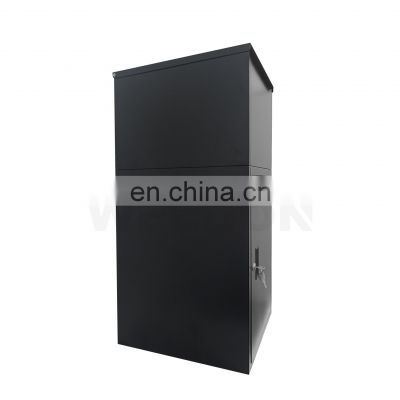 Outdoor Metal Post Drop Box Anti-rust Power Coated Stainless Steel Mail Letter Large Parcel Box For Posting