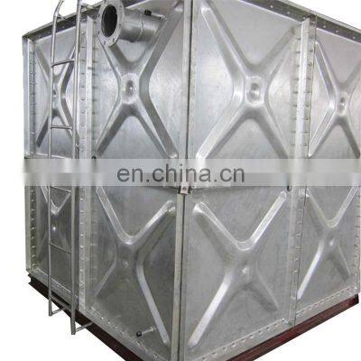 1 ~ 500000 Liter Overhead Elevated Steel Tower Reservoir Tank Modular Sectional Hot-dipped Galvanized Steel Water Storage Tank photo-3