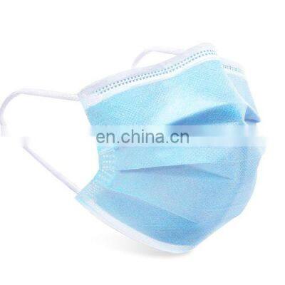 Personal Protective Blue Color 3 Ply Facemask Mouth Mask surgical mask